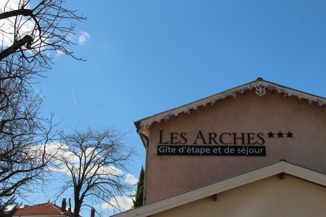 Gite Les Arches Saint-Andeol-le-Chateau Exteriör bild